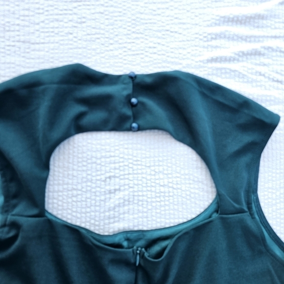 Cicy Bell Dressy Jumpsuits Sleeveless Square Neck with Cutout Zipper Back - Picture 11 of 16